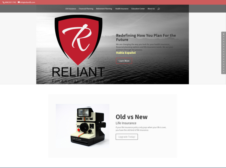 Reliant Financial Benefits Website